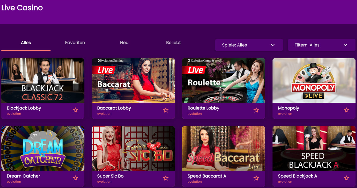 Live Casino: Wie man mit Bitcoin Casino spielt