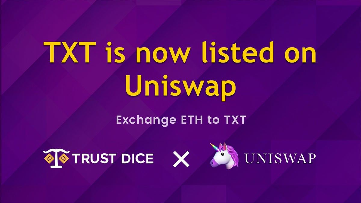 How To Buy And Sell TXT on Uniswap?