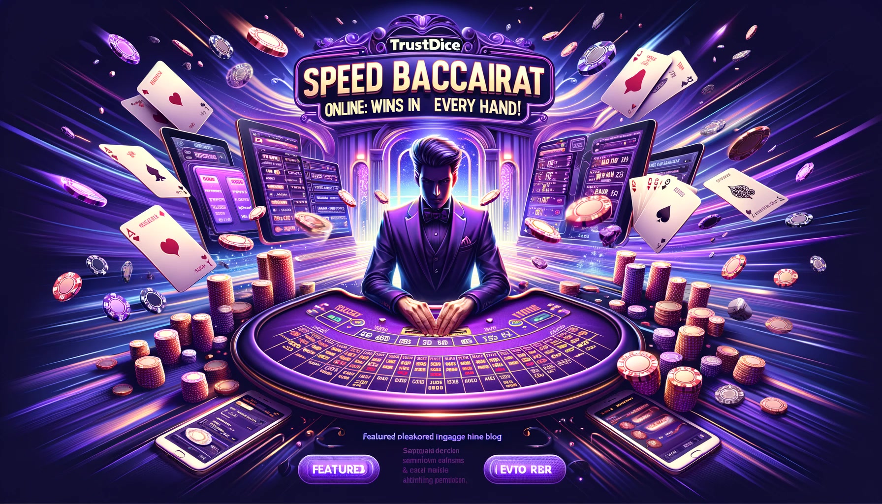 オンラインスピードバカラ:ベッティングの勝利方法!