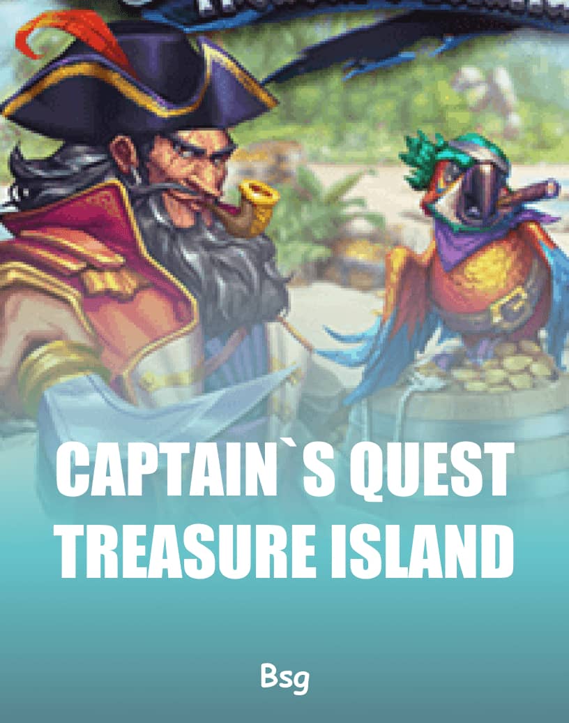 Captain's Quest Treasure Island Slot - Spill for ekte penger eller gratis demo | TrustDice
