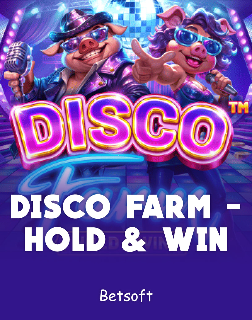 Disco Farm - Hold & Win слоты от Betsoft - Бесплатный демо-режим и игра онлайн