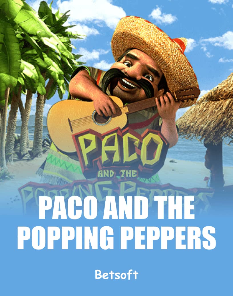 Paco y los Pimientos Explosivos Tragaperras - Juega por Dinero Real o en el Demo Gratis | TrustDice