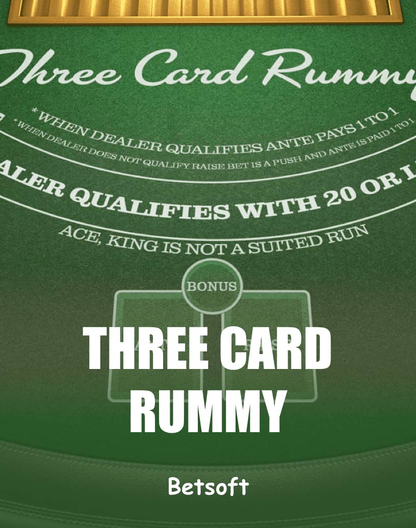 Tre Kort Rummy - Gratis Demomodus & Spill Online