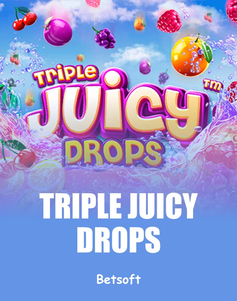 Triple Juicy Drops -kolikkopeli - Pelaa oikealla rahalla tai ilmaisessa demossa | TrustDice
