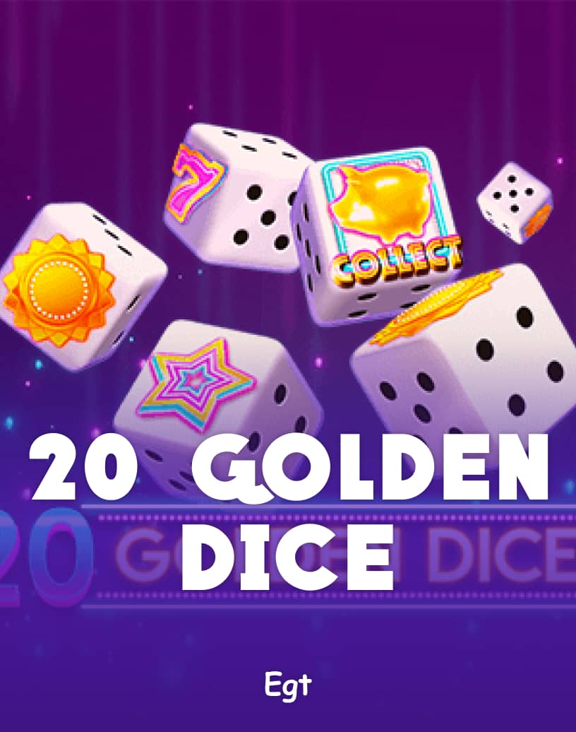 20 Golden Coins Dice Edition Slots von EGT - Kostenloser Demomodus & Online spielen