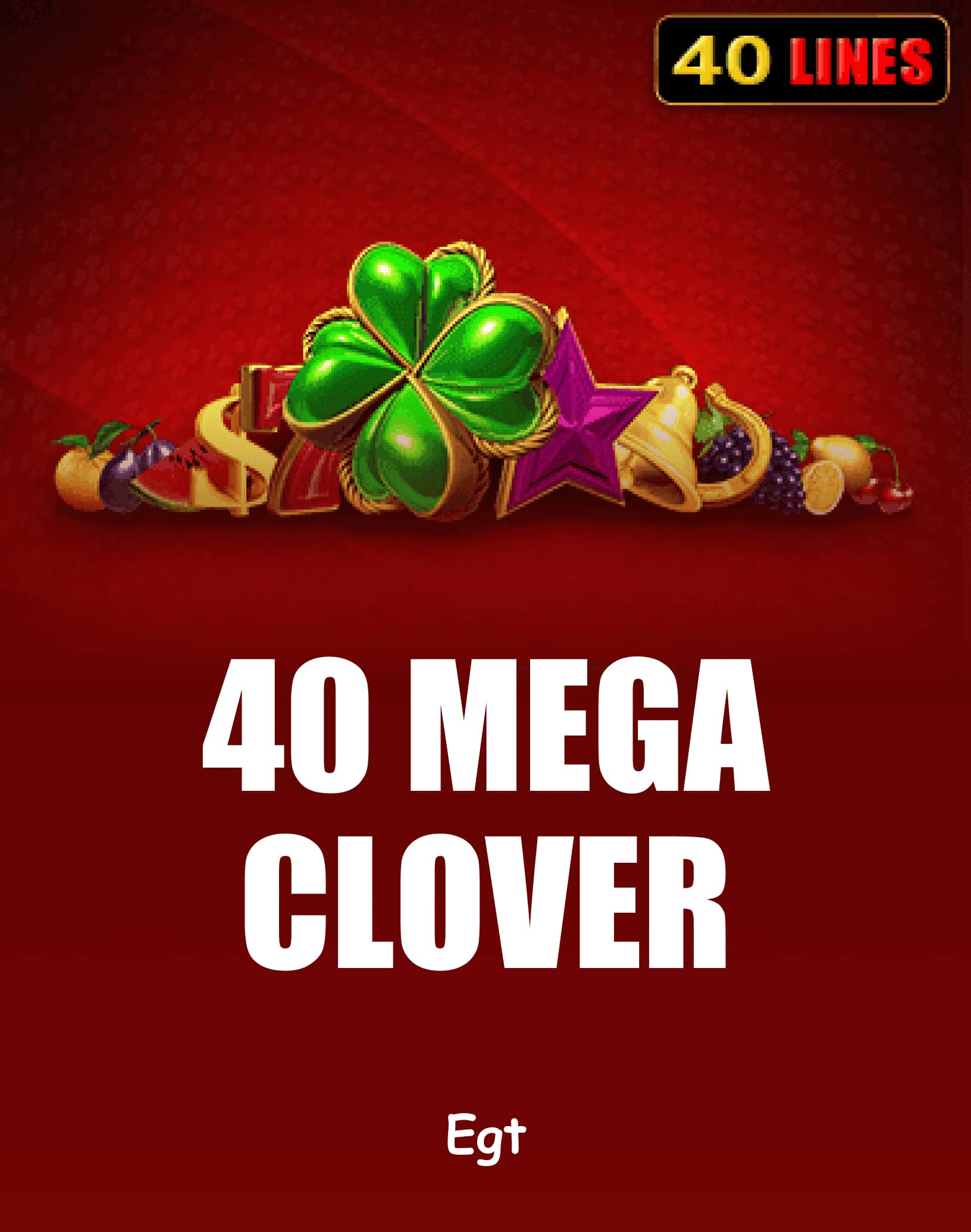 40 Mega Clover 老虎機 - 使用真錢或免費試玩版遊玩 | TrustDice