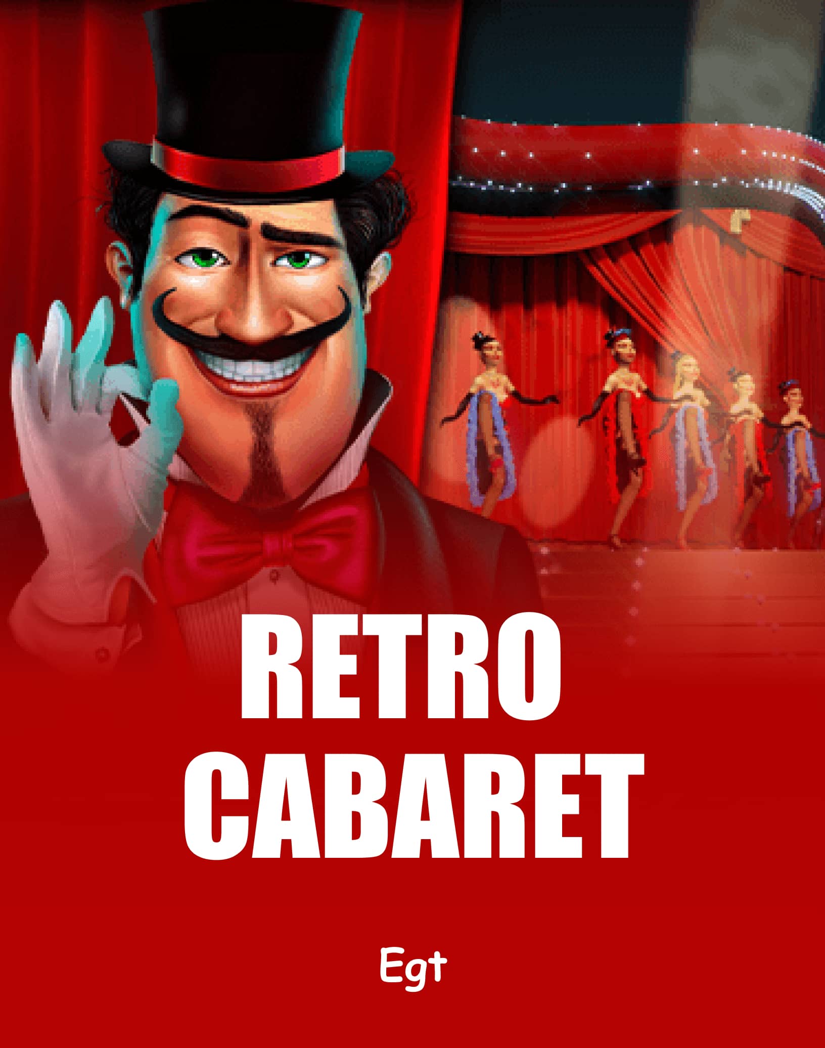 Retro Cabaret -kolikkopeli - Pelaa oikealla rahalla tai ilmaisessa demossa | TrustDice