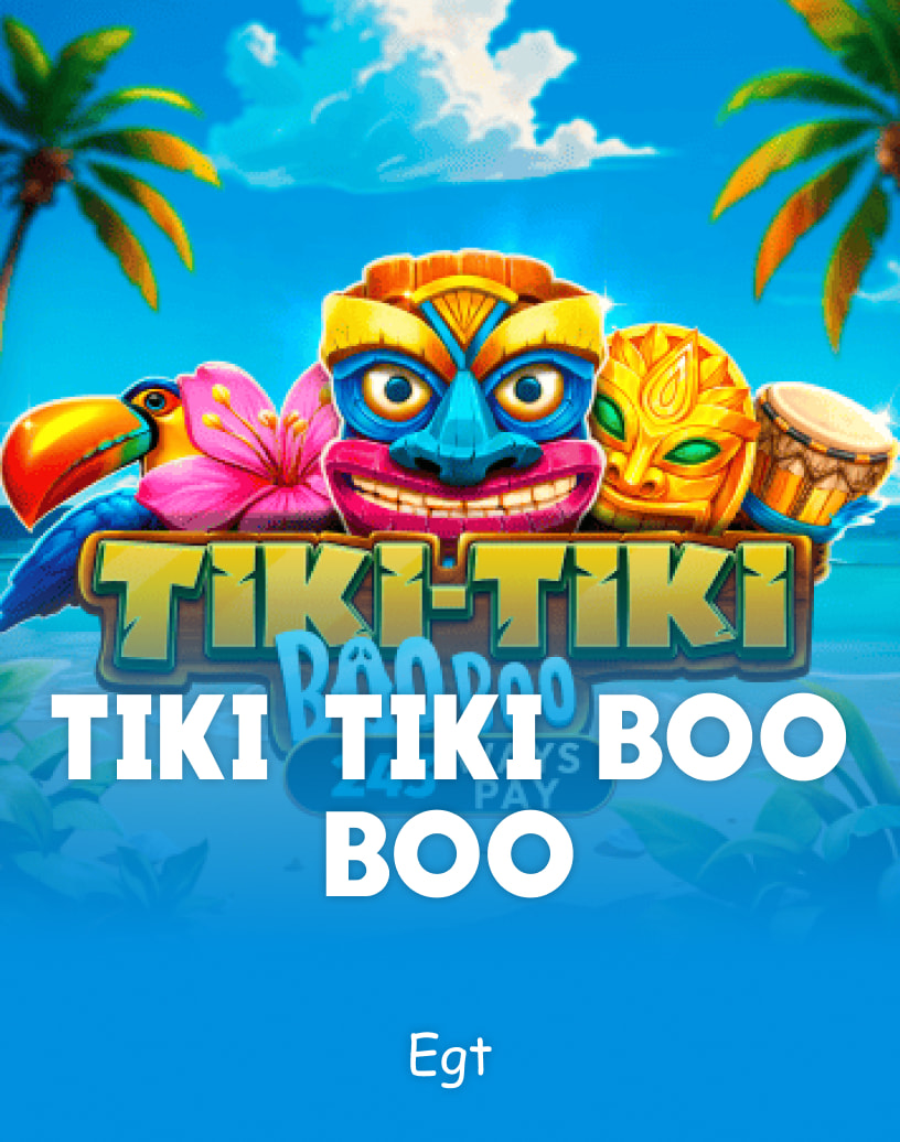 Egt tarafından geliştirilen Tiki Tiki Boo Boo Slotları - Ücretsiz Demo Modu & Çevrimiçi Oyna