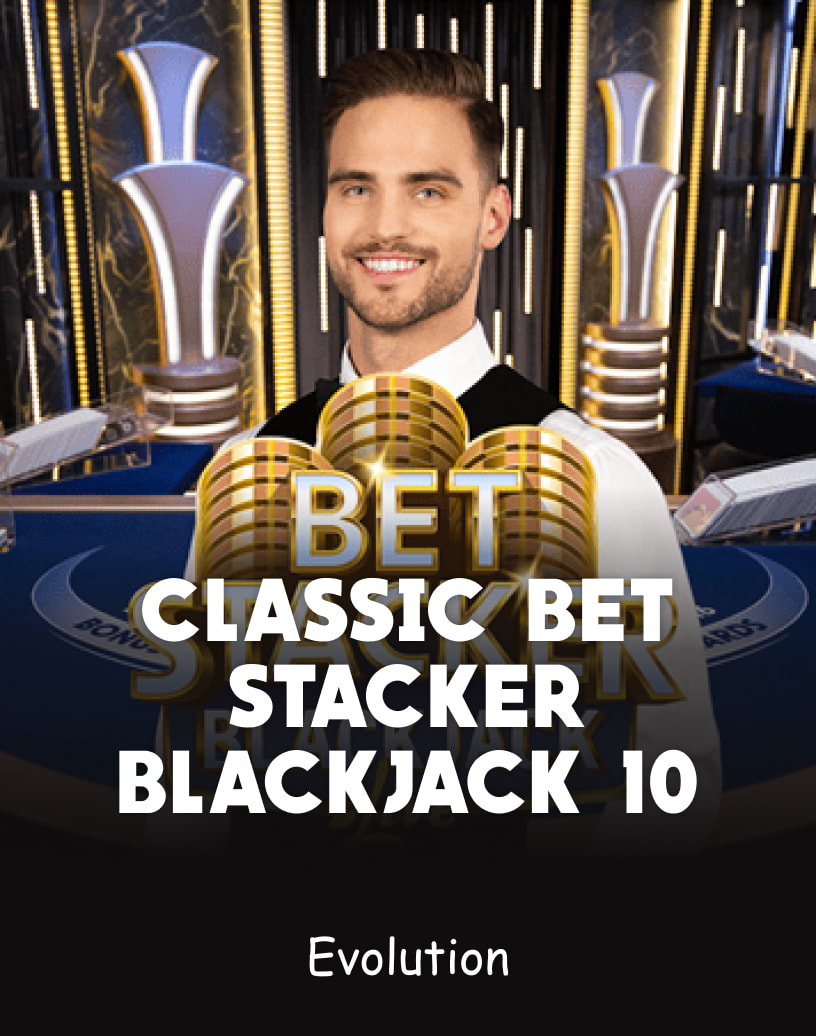 Klasična Bet Stacker Blackjack 10 kartaška igra od Evolution - Besplatni demo režim i igra online