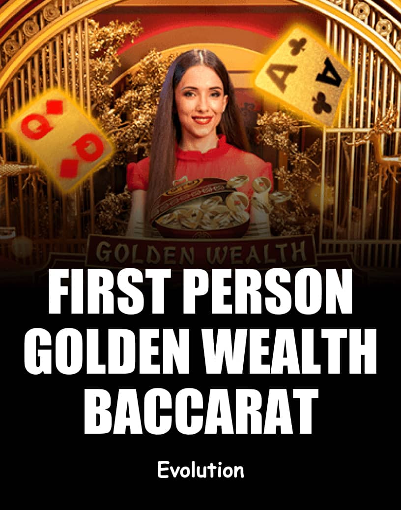 Primeira Pessoa Golden Wealth Baccarat - Modo Demo Gratuito & Jogue Online