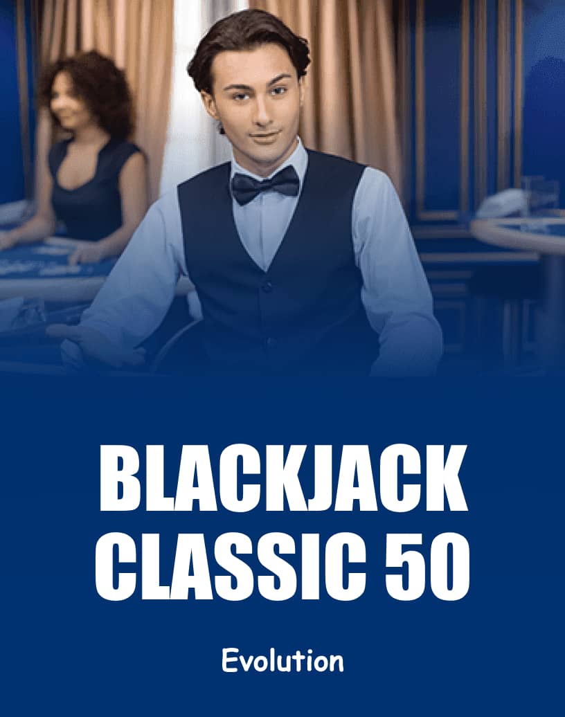 Blackjack Classic 50 - Kostenloser Demo-Modus & Online spielen