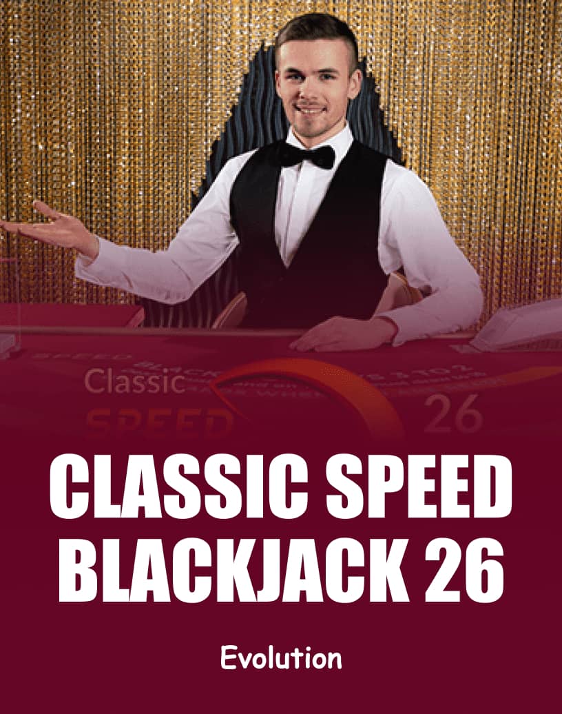 Blackjack Clássico Speed 26 - Modo Demo Gratuito & Jogue Online