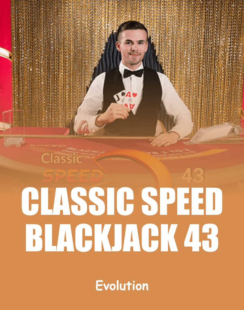Blackjack Classique Rapide 43 - Mode Démo Gratuit & Jouez en Ligne