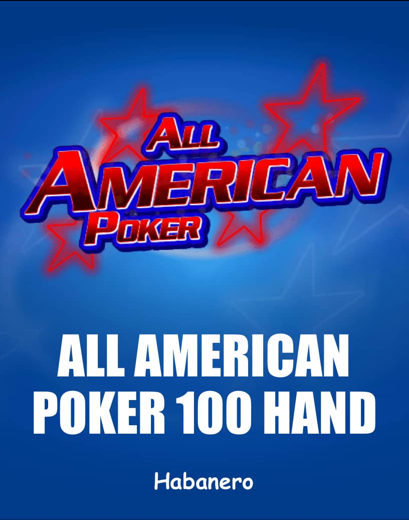 All American Poker 100 Hand - Gratis Demomodus & Spill Online