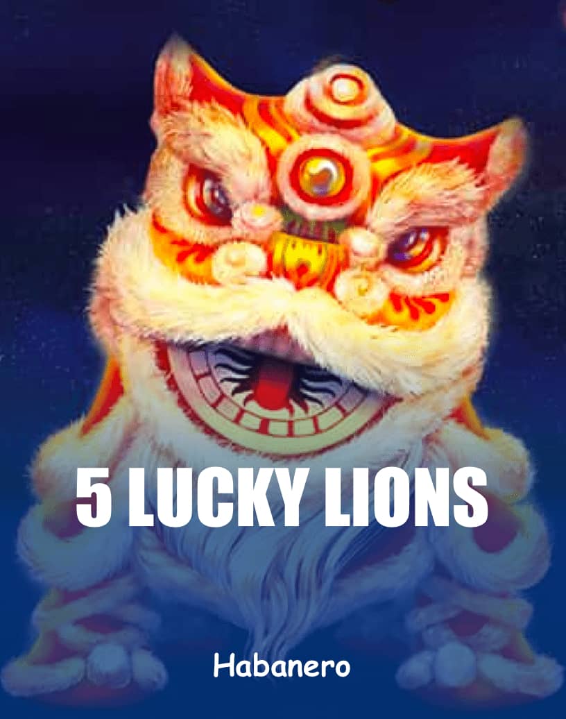 5 Lucky Lions - Ingyenes Demó Mód és Online Játék