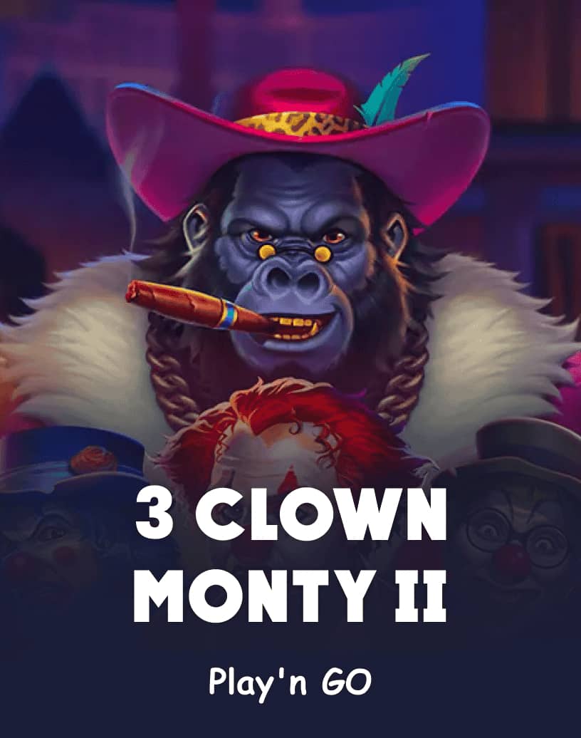 สล็อต 3 Clown Monty II - เล่นด้วยเงินจริงหรือทดลองเล่นฟรี | TrustDice
