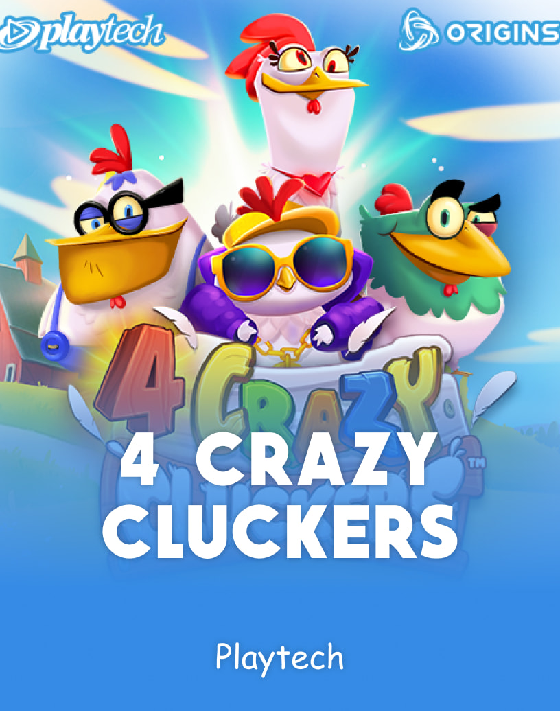 4 Crazy Cluckers Slots by Playtech - Free Demo Mode & Play Online