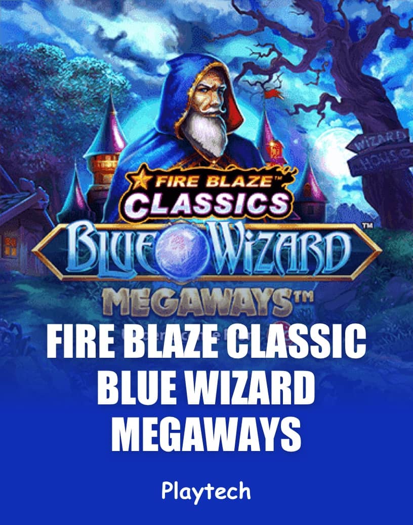 اسلات Fire Blaze Classic Blue Wizard Megaways - بازی با پول واقعی یا نسخه دمو رایگان | TrustDice