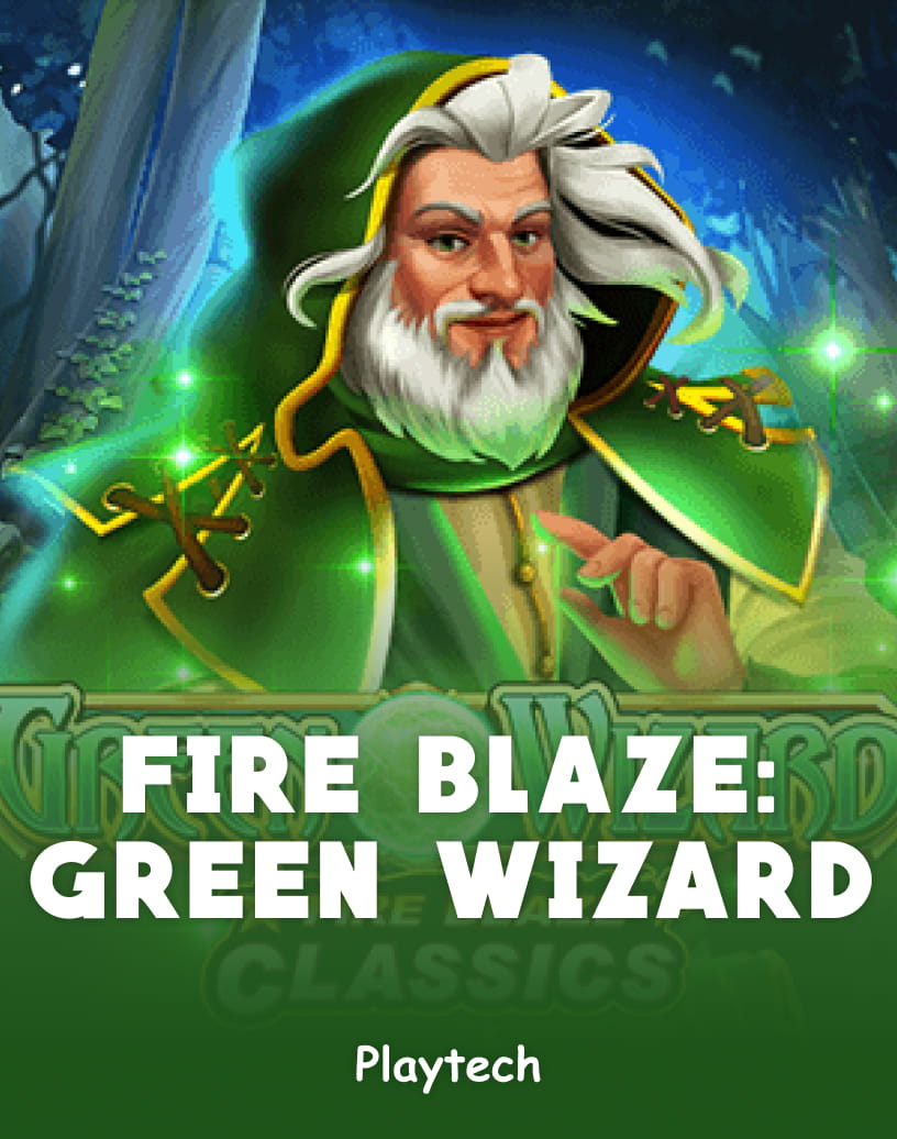 Fire Blaze: Green Wizard Slot - Joacă pe Bani Reali sau în Demo Gratuit | TrustDice