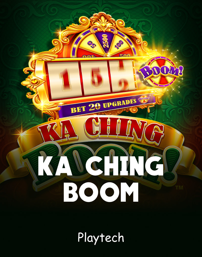 プレイテックの「Ka Ching Boom スロット」- 無料デモモード & オンラインプレイ