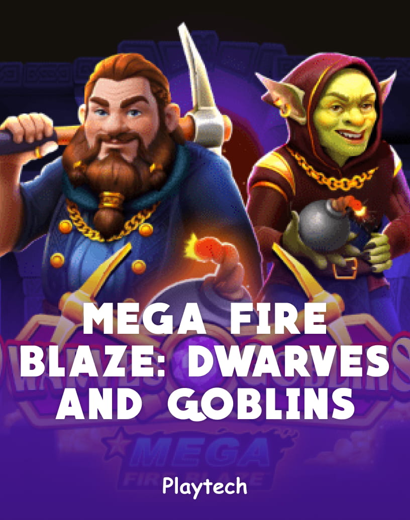 Mega Fire Blaze : Nains et Gobelins Slot - Jouez pour de l'Argent Réel ou en Démo Gratuite | TrustDice