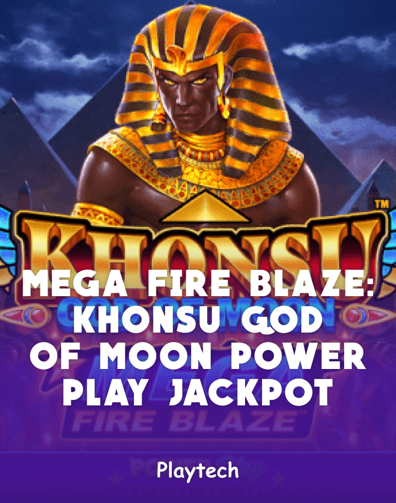 Mega Fire Blaze: Khonsu God of Moon Powerplay Jackpot Slot - Play for Real Money or Free Demo | TrustDice