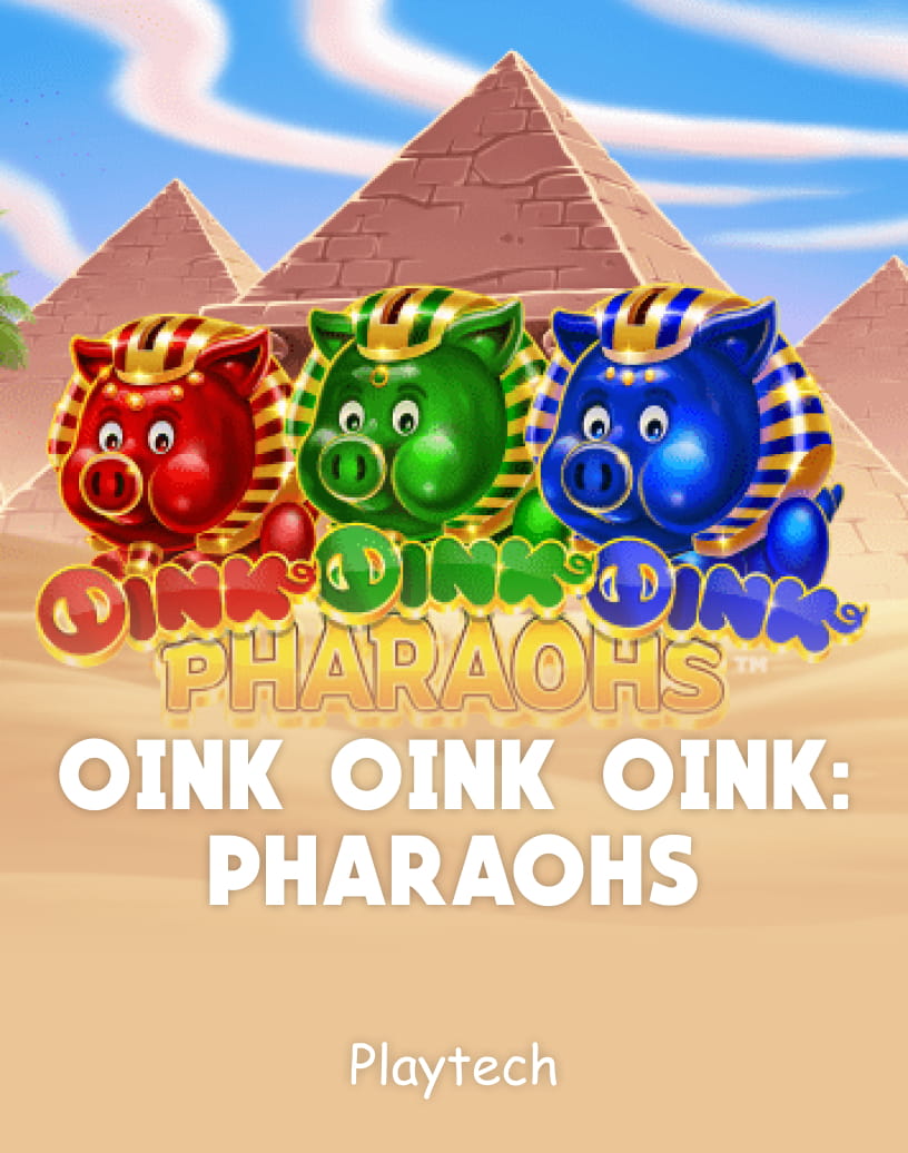 Oink Oink Oink: Pharaohs Slots của Playtech - Chế Độ Demo Miễn Phí & Chơi Trực Tuyến