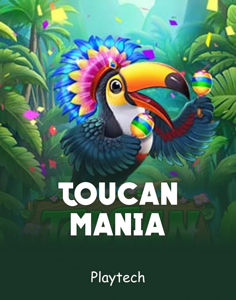Playtech tarafından geliştirilen Toucan Mania Slotları - Ücretsiz Demo Modu ve Çevrimiçi Oyna