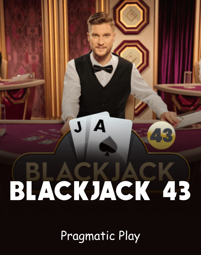 Blackjack 43 Kartenspiel von Pragmatic Play - Kostenloser Demomodus & Online spielen