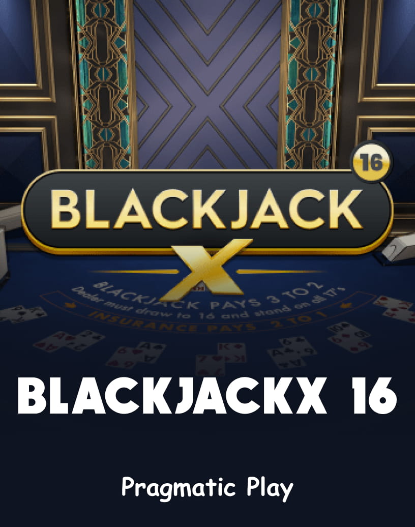 Gra karciana Blackjackx 16 od Pragmatic Play - Darmowy tryb demo i gra online