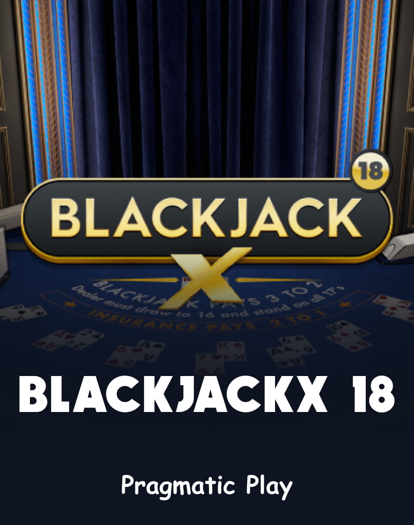 Jeu de cartes Blackjackx 18 par Pragmatic Play - Mode démo gratuit et jeu en ligne