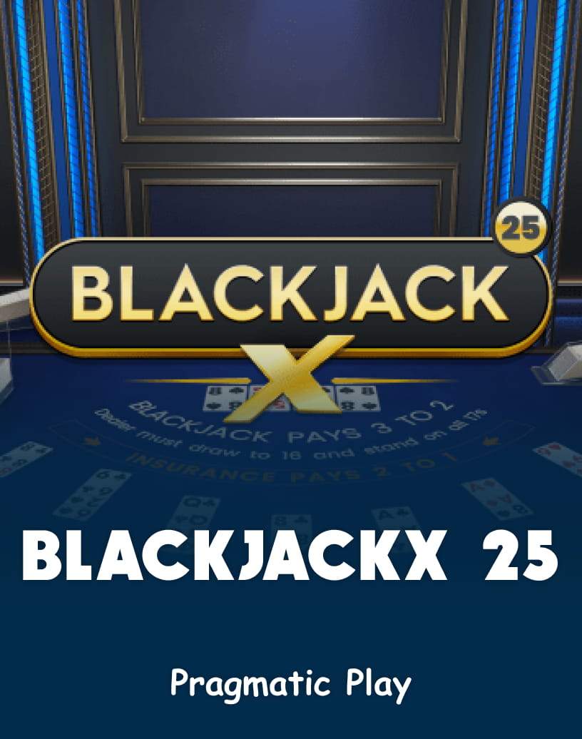 Pragmatic Play 的 Blackjackx 25 卡牌遊戲 - 免費試玩模式及在線遊玩