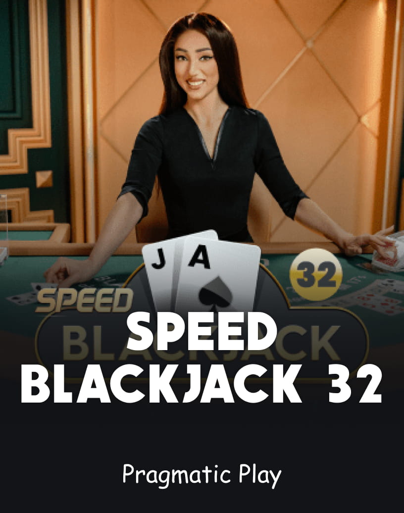 สปีดแบล็คแจ็ค 32 การ์ดเกม โดย Pragmatic Play - โหมดทดลองเล่นฟรี & เล่นออนไลน์