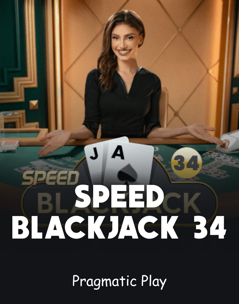Speed Blackjack 34 kártyajáték a Pragmatic Play-től - Ingyenes demó mód és online játék
