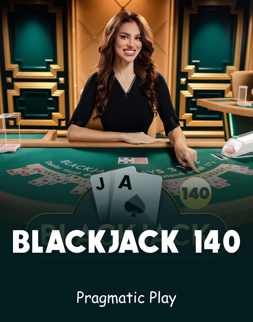 Blackjack 140 -korttipeli Pragmatic Playlta - Ilmainen demotila & Pelaa verkossa