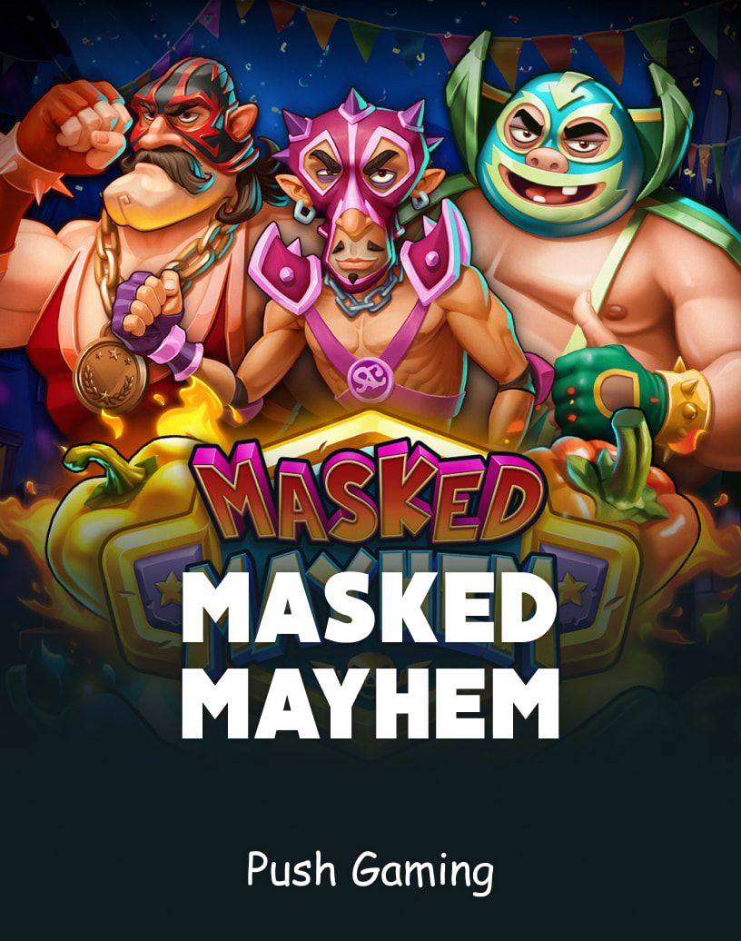 Masked Mayhem Slots by Pushgaming - Free Demo Mode & Play Online