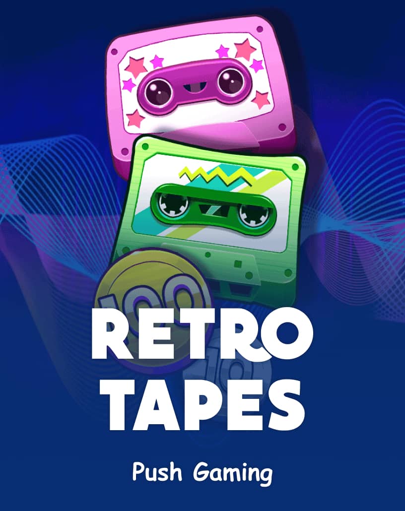 Retro Tapes -kolikkopeli - Pelaa oikealla rahalla tai ilmaisessa demossa | TrustDice