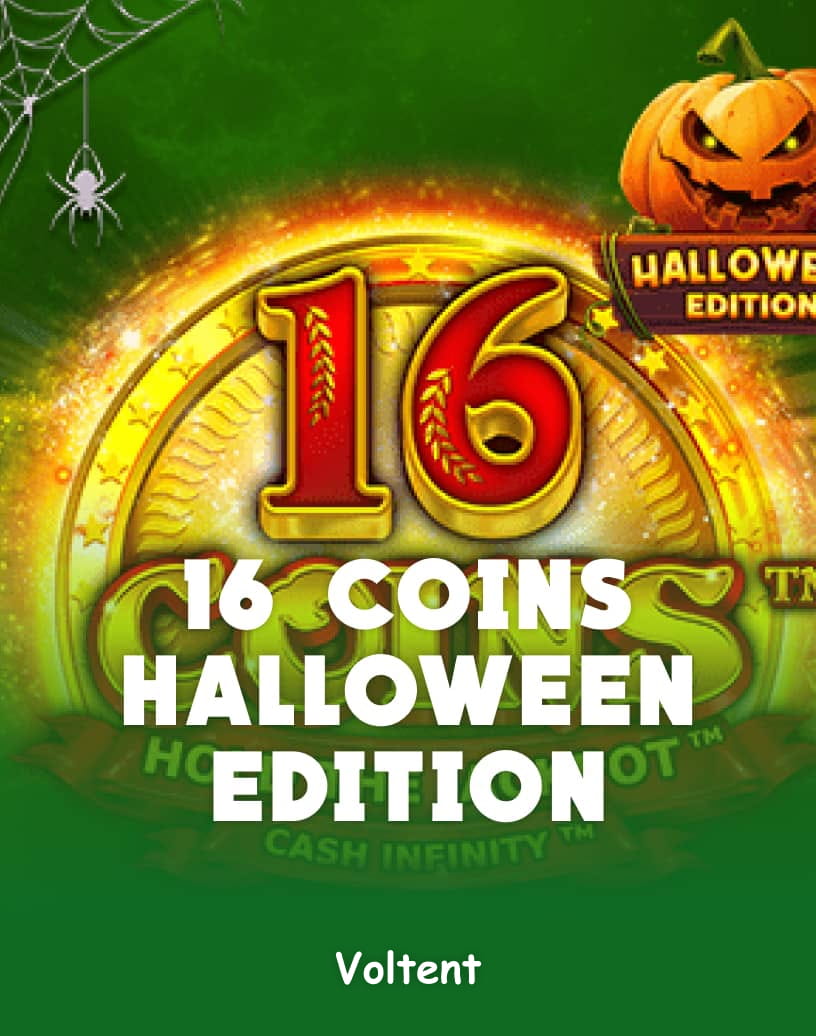 16 Coins Halloween Edition -kolikkopeli - Pelaa oikealla rahalla tai ilmaisessa demossa | TrustDice
