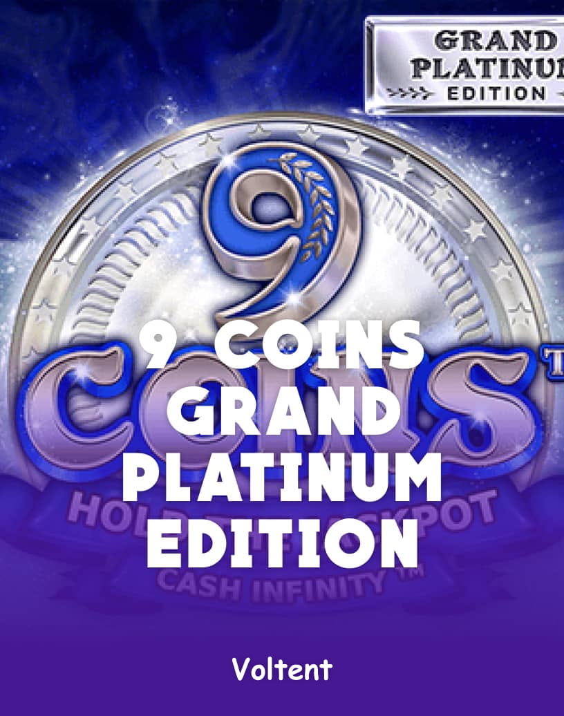 9 Coins Grand Platinum Edition nyerőgép - Játssz valódi pénzért vagy ingyenes demóval | TrustDice