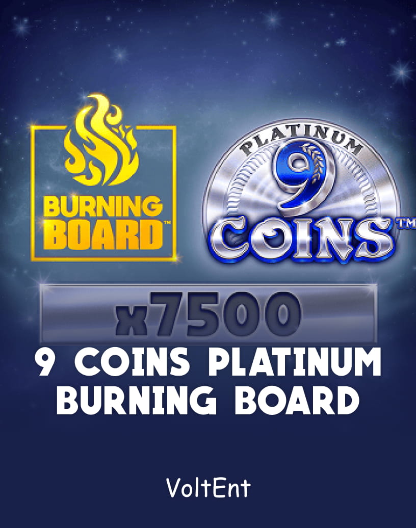 9 Coins Platinum Burning Board Scratch de Voltent - Modo Demo Gratis y Juega en Línea