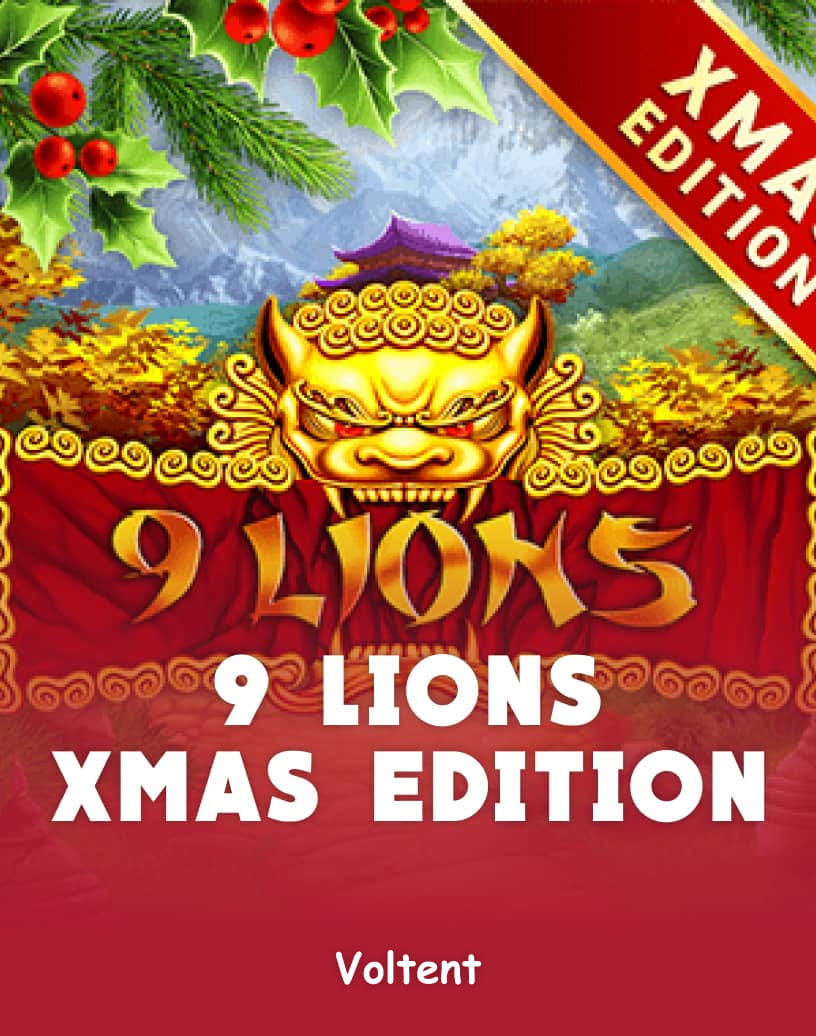 9 Lions Xmas Edition Slot - Spill for ekte penger eller gratis demo | TrustDice