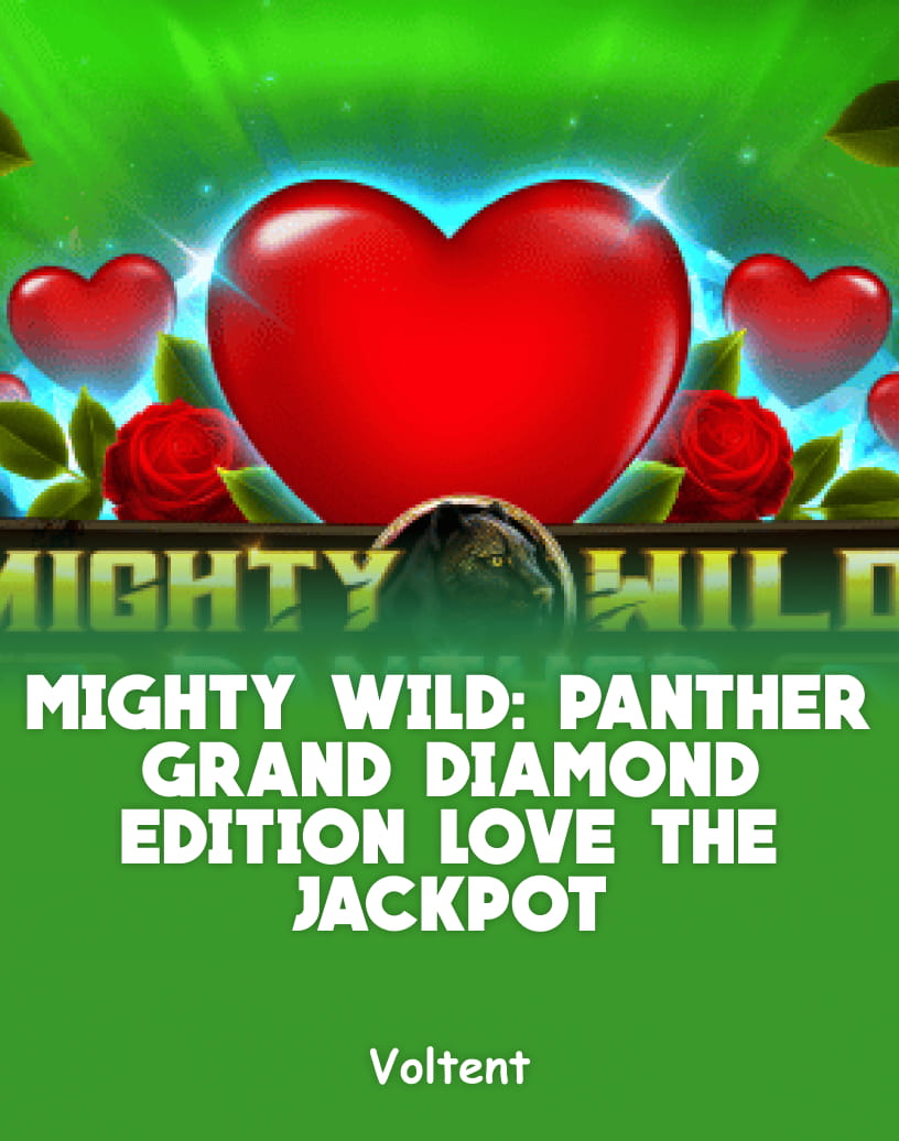 Mighty Wild: Panther Grand Diamond Edition Älskar Jackpot Slot - Spela för Riktiga Pengar eller Gratis Demo | TrustDice