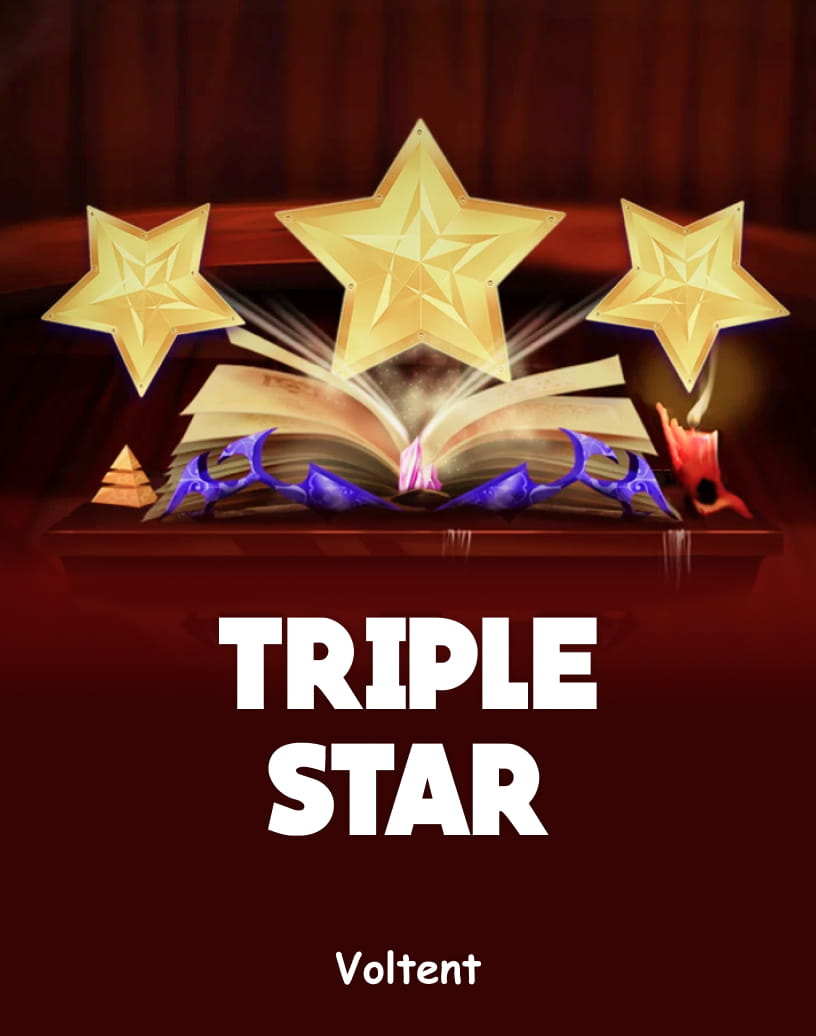 فتحة Triple Star - العب بأموال حقيقية أو تجربة مجانية | TrustDice