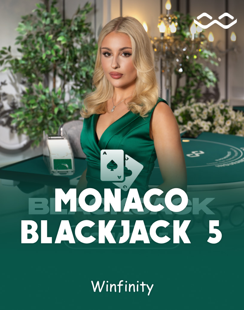 Winfinity tarafından geliştirilen Monaco Blackjack 5 Kart Oyunu - Ücretsiz Demo Modu ve Çevrimiçi Oyna
